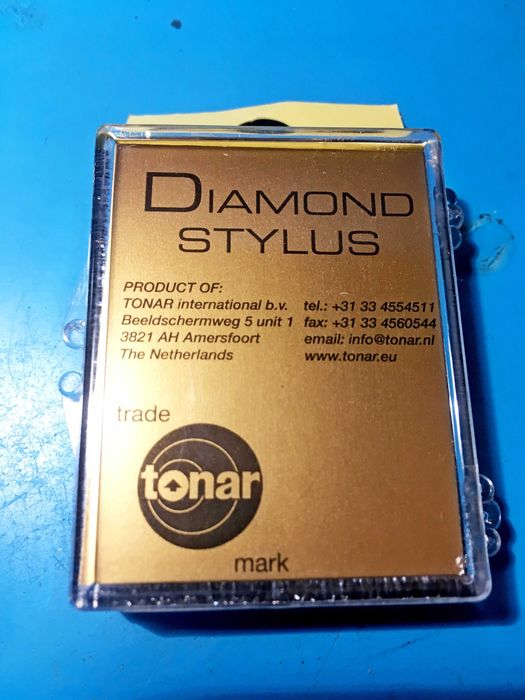 Игла, вставка Ortofone,  ГЗМ155, на Арию, Феникс, Радиотехнику