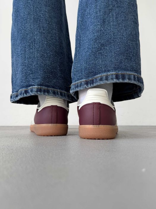 Кросівки Adidas Samba Bordo 36-45 (Оплата при отриманні)