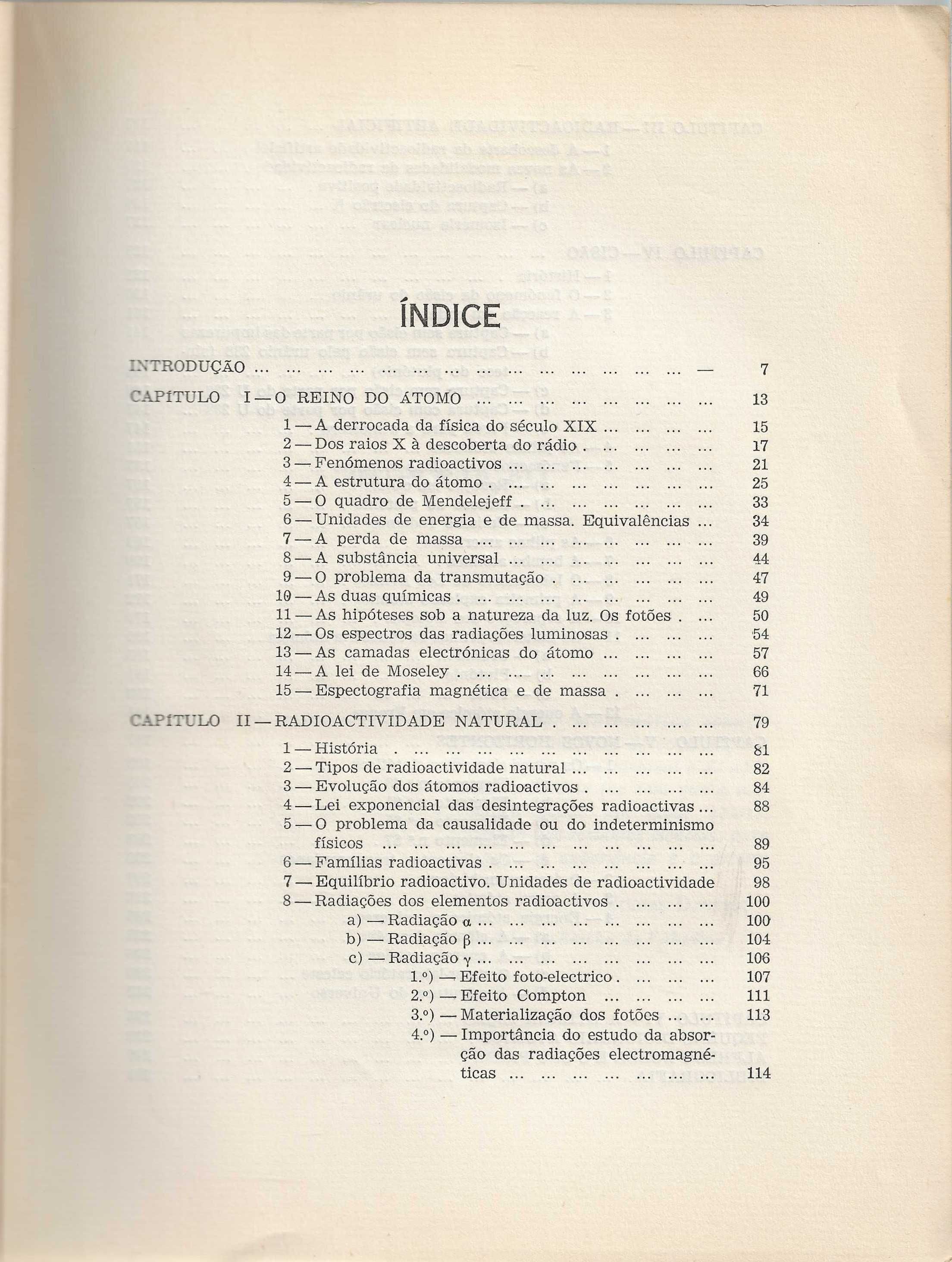 Uma Divulgação Sôbre o Átomo – Ed. 1950