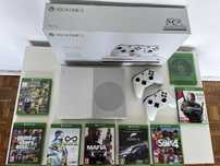 Konsola Xbox One S 1TB 2 pady 8 gier komplet
