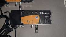 Adapter Hybrydowy Ethernet 200Mbps Nadajnik/Odbiornik. CoaxDataTELEVES