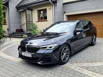 BMW Seria 5 520i M-Sport * Bezwypadkowy * Serwisowany * Hak * Stan Idealny