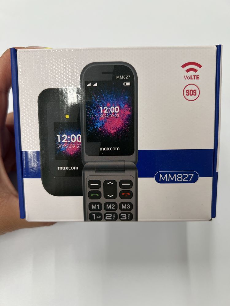 Telefon MAXCOM Comfort MM827 Czarny