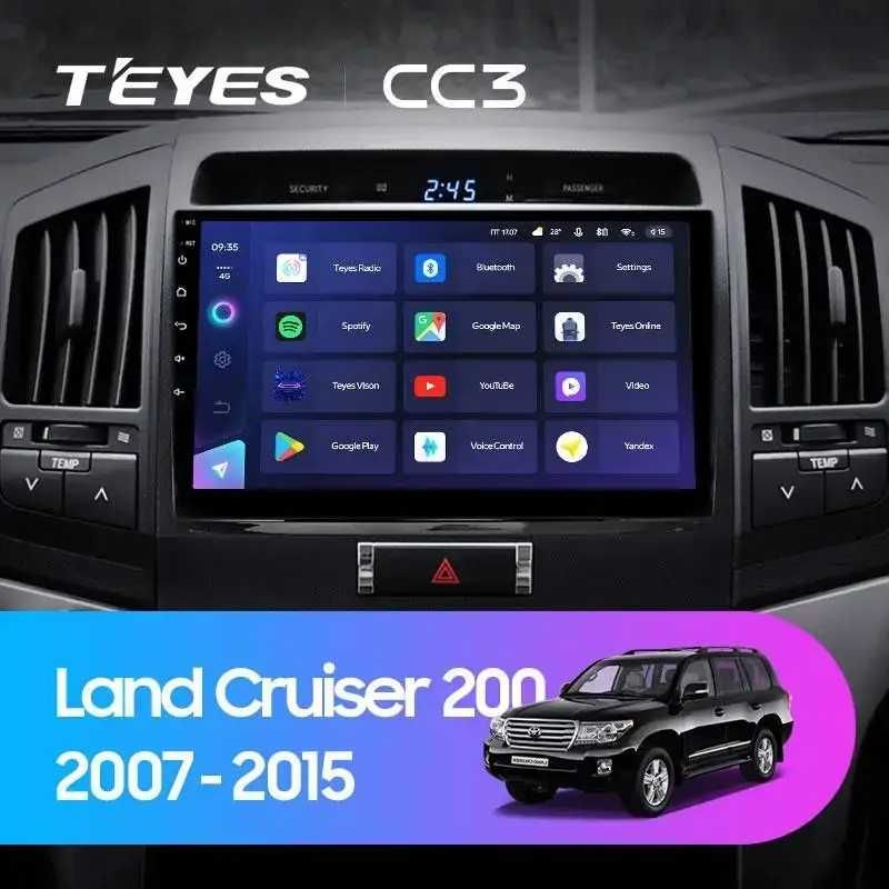 Штатная магнитола Teyes CC3 Toyota Land Cruiser 200, CC3 4GB+64GB