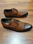 Eleganckie Wizytowe Buty Męskie Badoxx Brąz