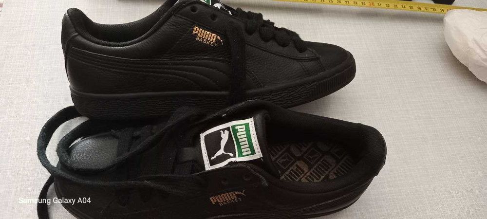 Чоловічі кеди від Puma Basket Classic XXI виготовлені з якісної шкіри