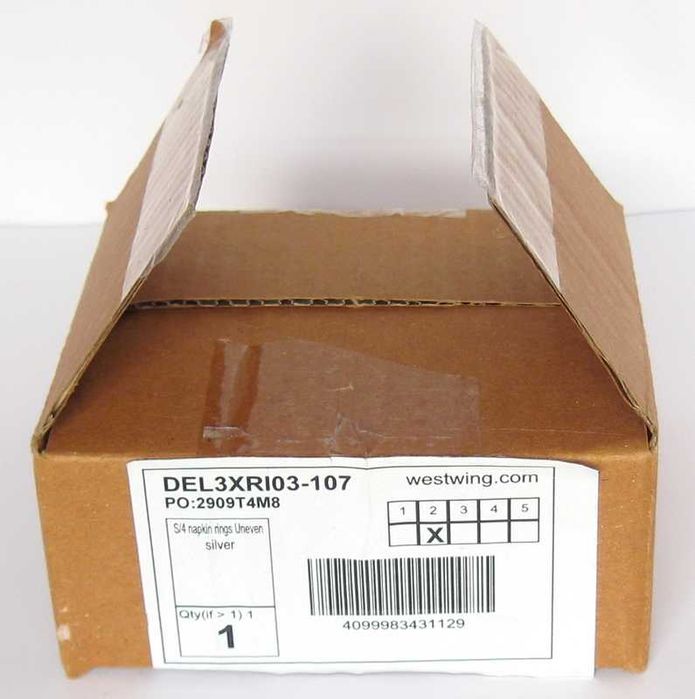 Komplet obrączek do serwetek Cuff - 4 sztuki - Westwing Collection