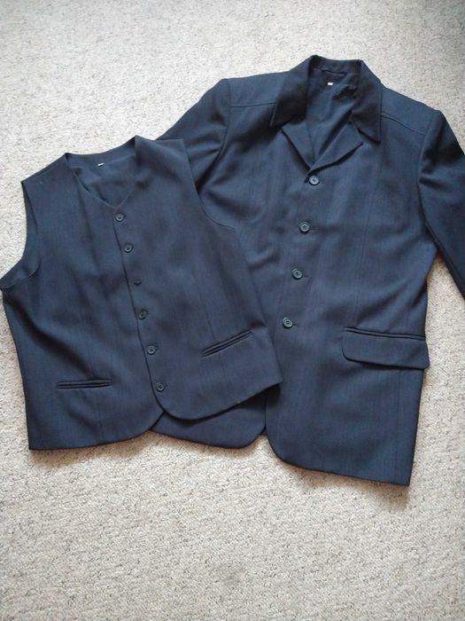 Garnitur męski,czarny 3-częściowy