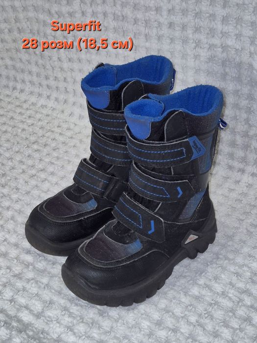 Зимові термо-ботинки 28р (18,5см): Superfit, Flexible