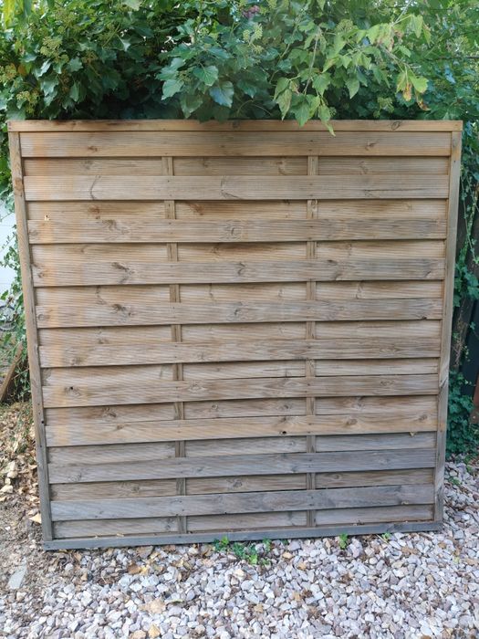 Panel drewniany ogrodowy ogrodzeniowy 180x180 Leroy Merlin