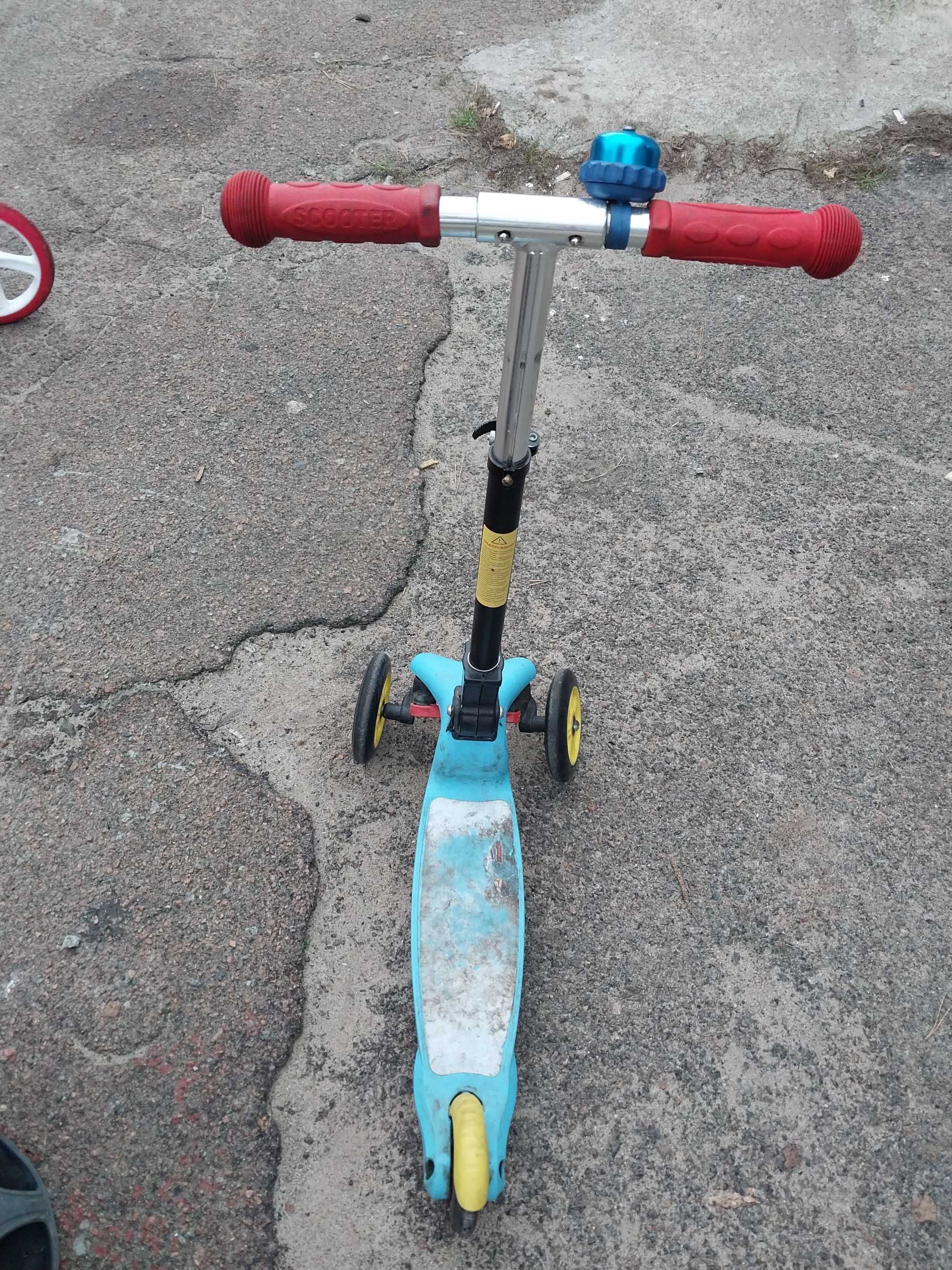 Дитячий триколісний самокат, scooter