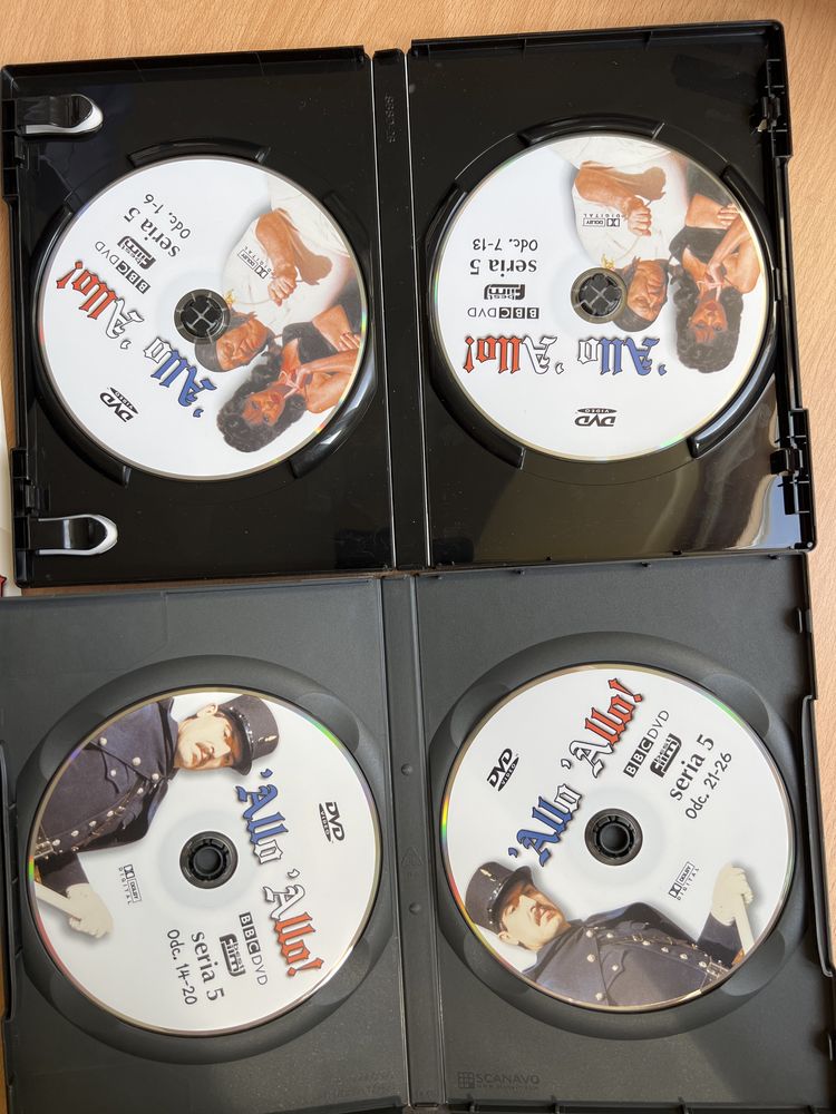 DVD Allo Allo seria 5 (odc 11-26 4 DVD)