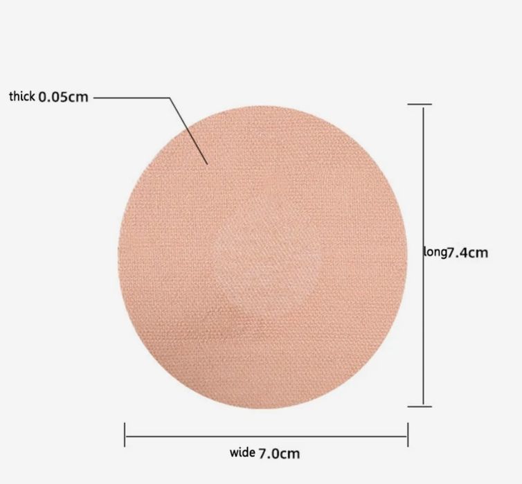 Тейп на тканевій основі і вологостійкий прозорий для підклейки сенсора