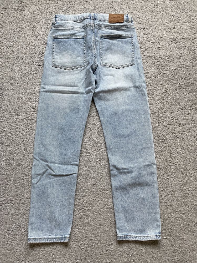 H&M spodnie dżinsy niebieskie 164 nowe