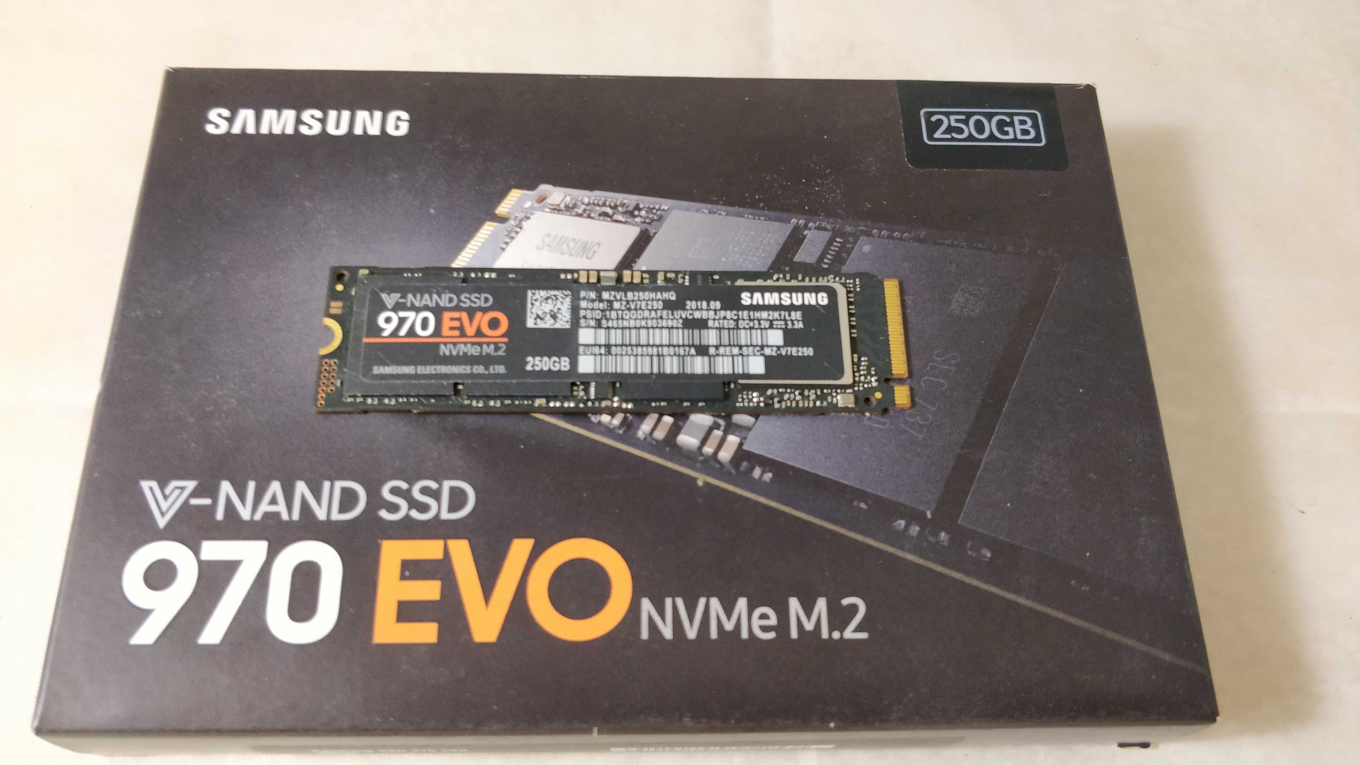 Samsung 970 EVO 250gb - Excelente Condição