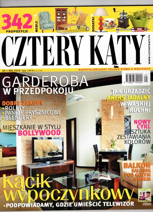 Cztery Kąty 5/2010 Kącik wypoczynkowy, Anna Milewska