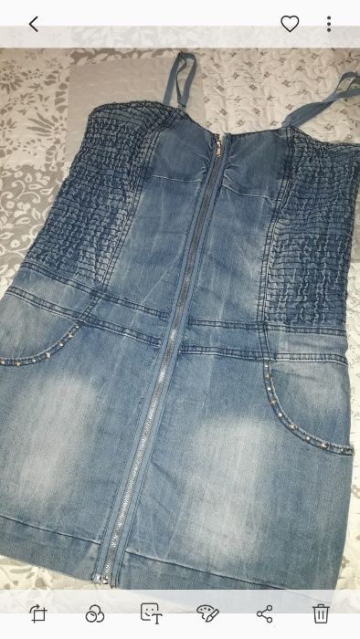 Sukienka jeans S/M