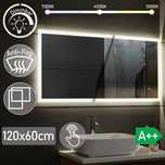 Lustro łazienkowe  120x60 z podświetleniem LED + ANTI-FOG