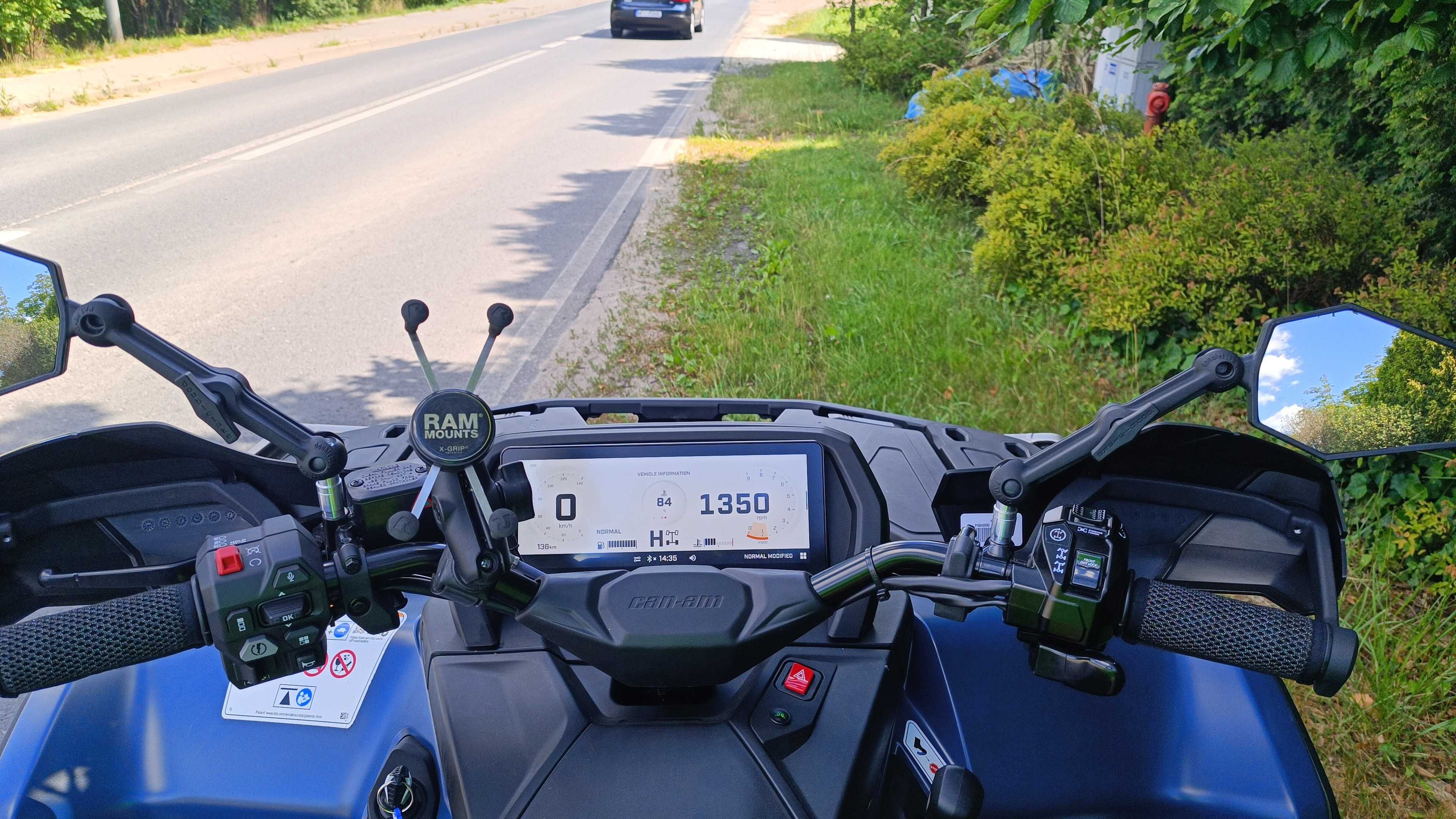 Can Am Outlander MAX LTD 1000R 2025 T3B zarejestrowany! 200km can-am