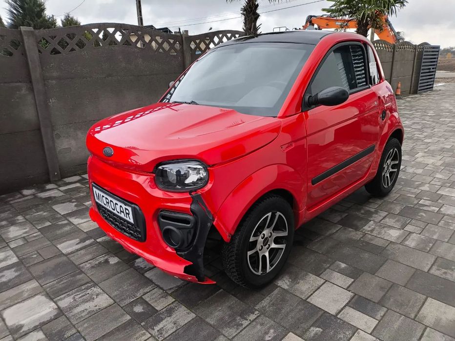 Microcar DUE Zadbany Mały przebieg Kamera Automat