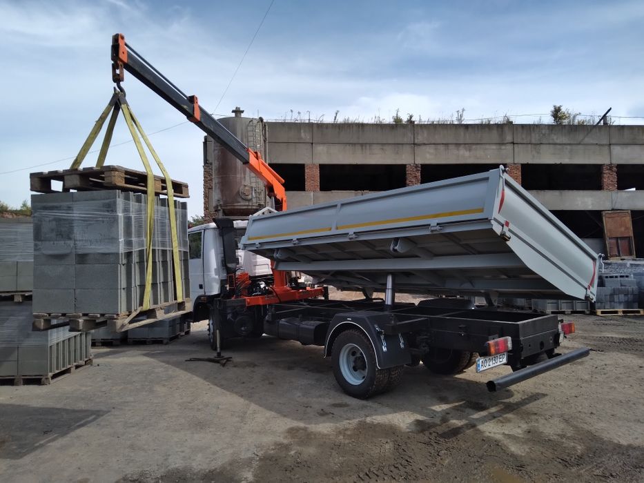 Вантажні перевезення, послуги кран  маніпулятора, самосвал маніпулятр