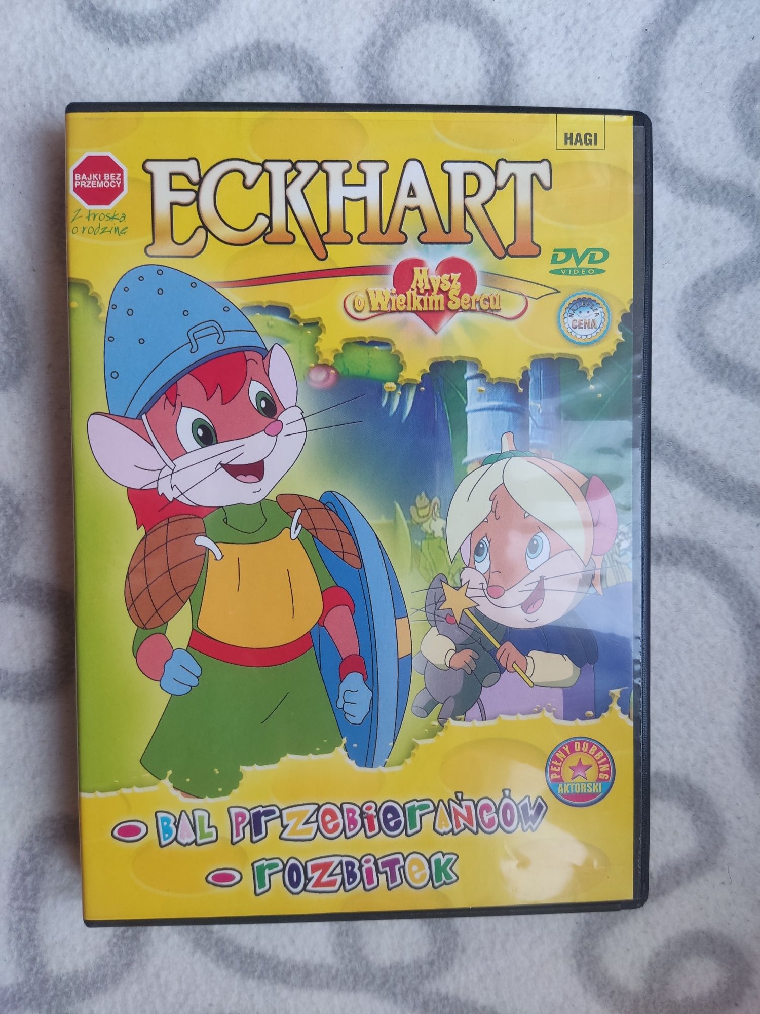 Płyta DVD film 2 bajki Eckhart Bal przebierańców Rozbitek