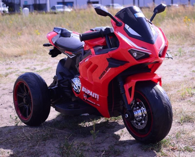 Mega Motor 3 Kołowy Bupaiti, Dwa Silniki , Świecące Koła/Bpd-818