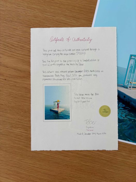 Never Miss the Bus by Téber