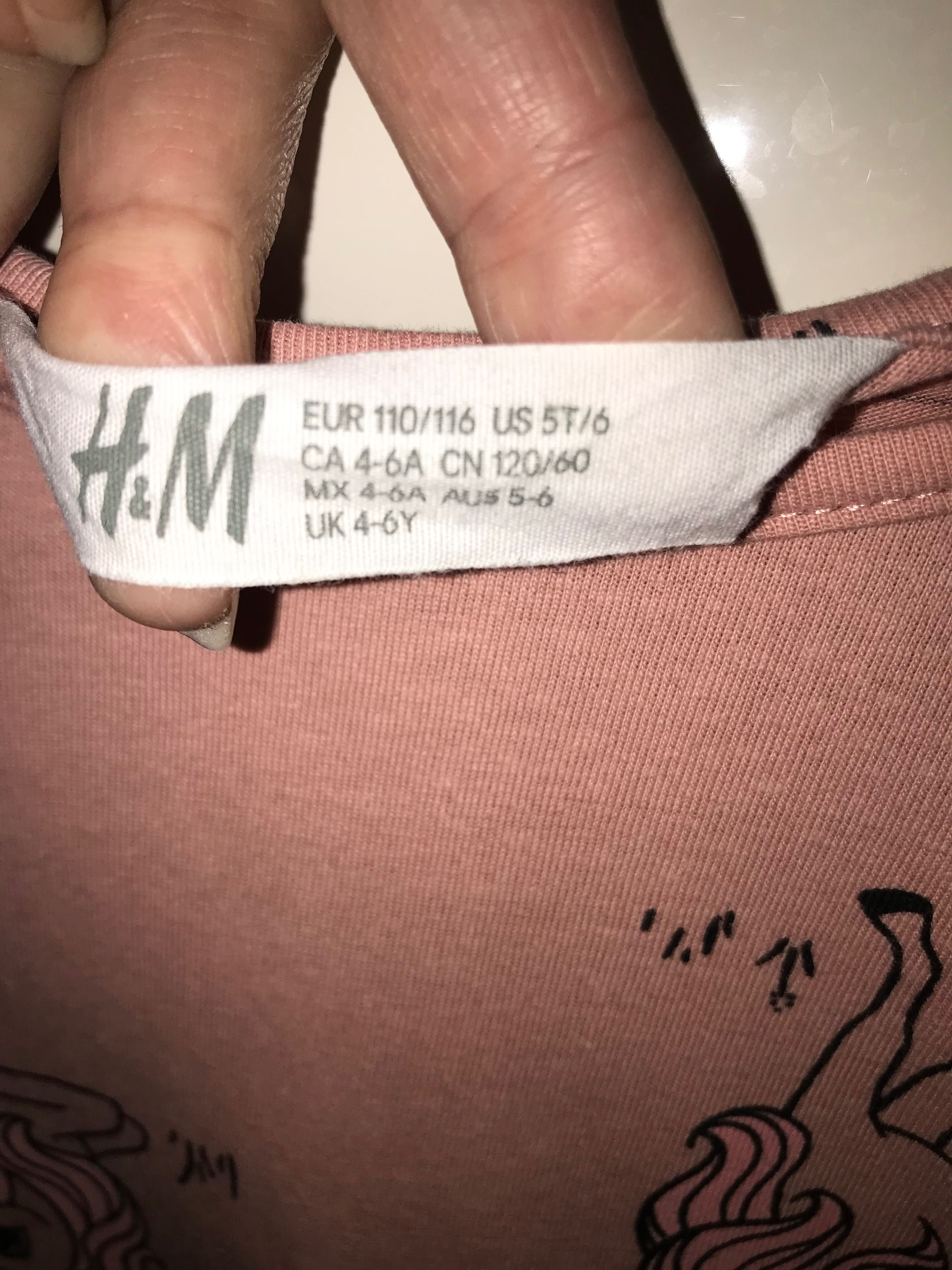 Sukienka unicorn H&M