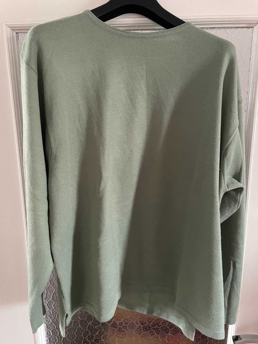 Sweter damski XXL oliwkowy