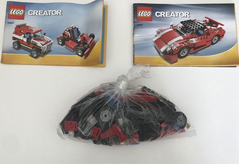 Lego Creator 5867 Red Car
