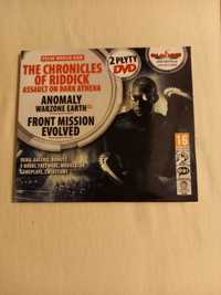 3 gry Chronicles Of Riddick Anomaly Warzon Earth Front Mission Evolved