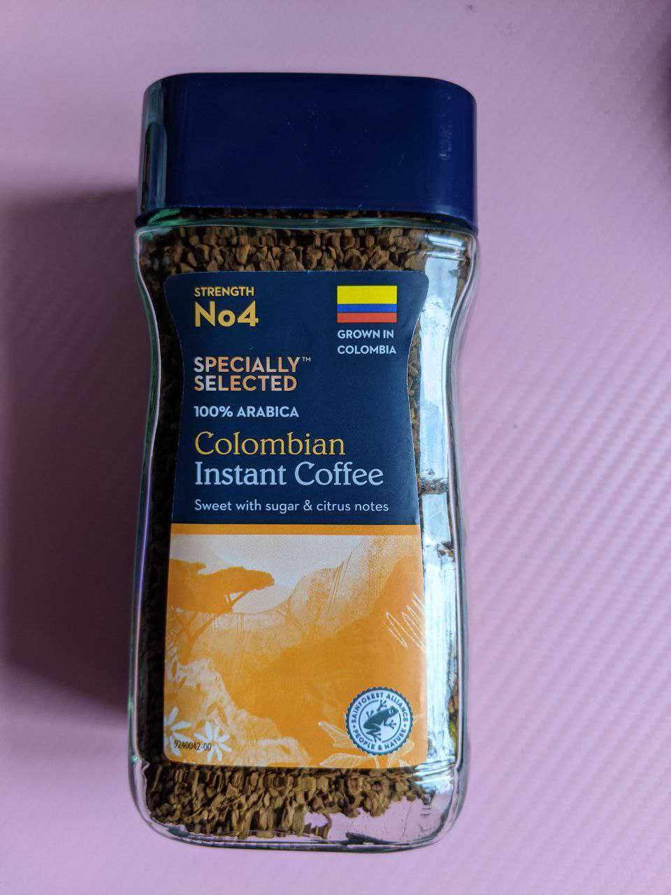 Сублімована розчинна кава Colombia Instant Coffee, 100гр