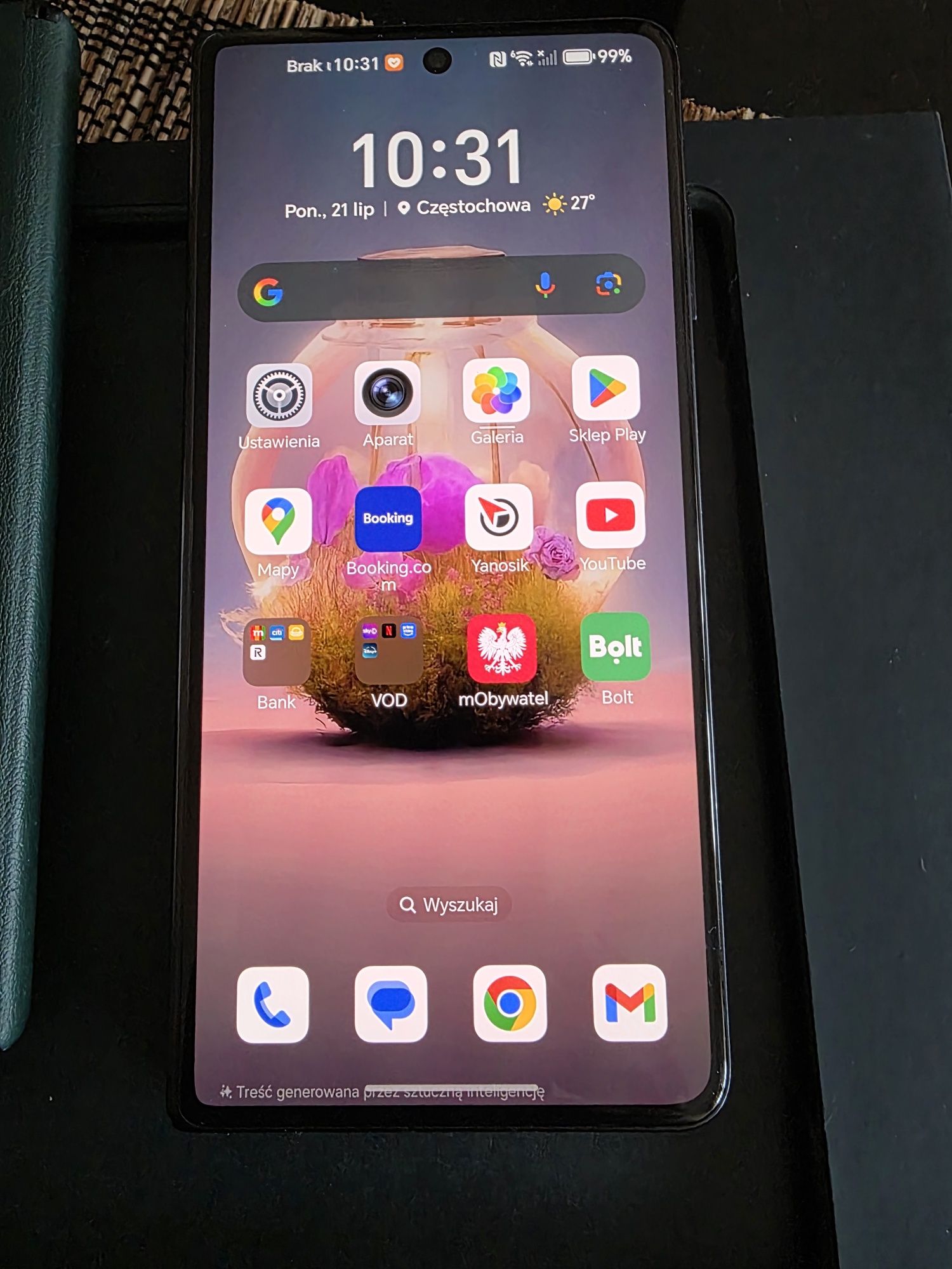 Honor Magic V3 jak nowy plus ładowarka