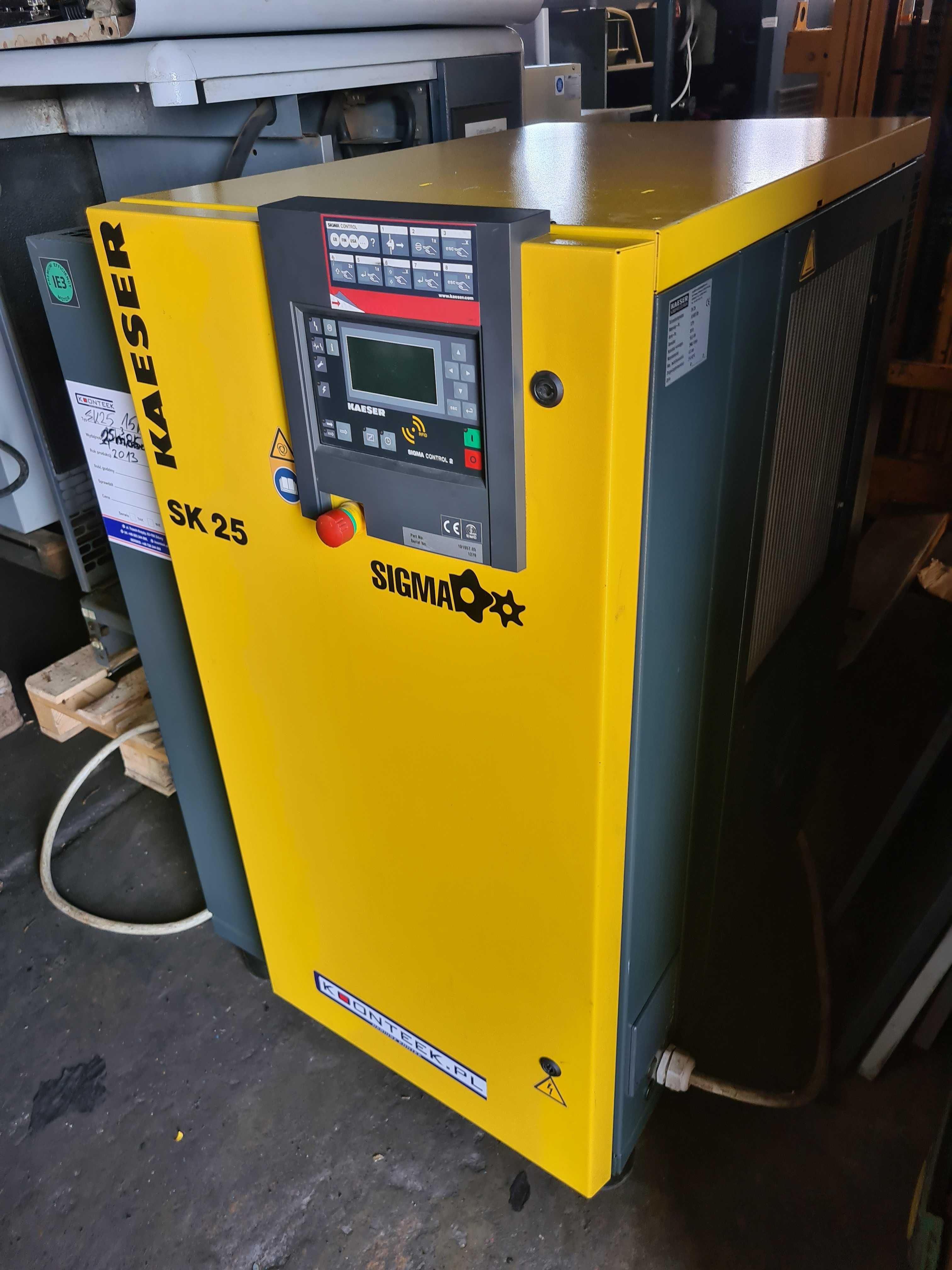 Kompresor śrubowy KAESER SK 25 15 kw