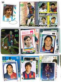 Cromos rookie craques Panini, Ronaldo Messi Mbappe Haland e muito +