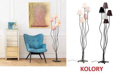 Lampa podłogowa Flexible Kare Design H163cm / KOLORY