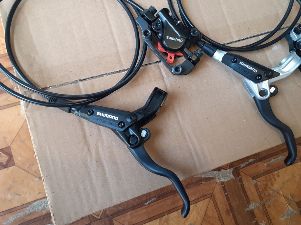 ВЕЛОсипедный гидравлический дисковый тормоз задний Shimano ALIVIO.