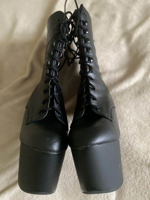 Стріпи pleaser двійка 37розмір (24,4см) чорні матові