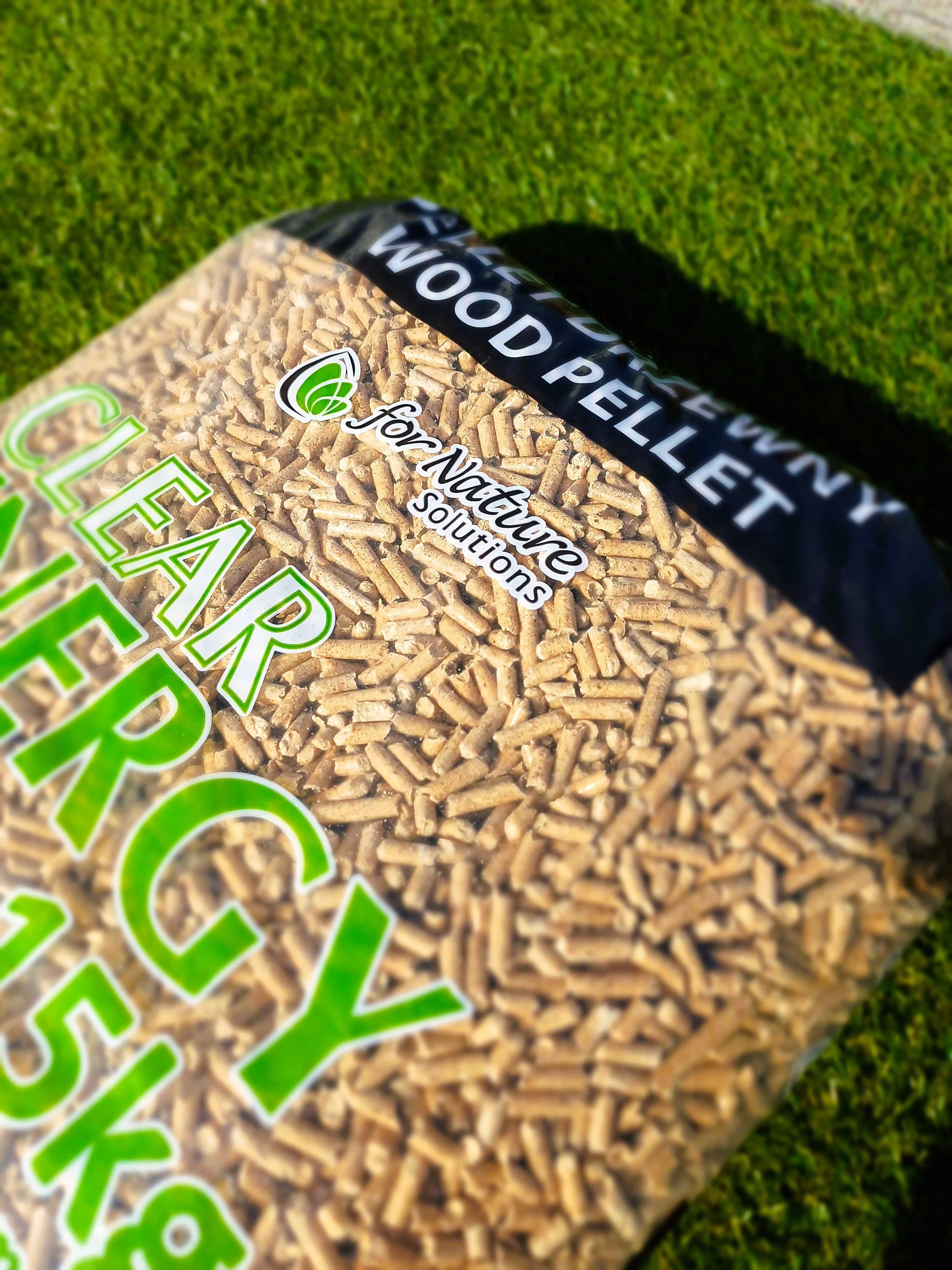 Pellet CLEAR ENERGY Certyfikowany A1 EN plus DIN plus Dostawa GRATIS