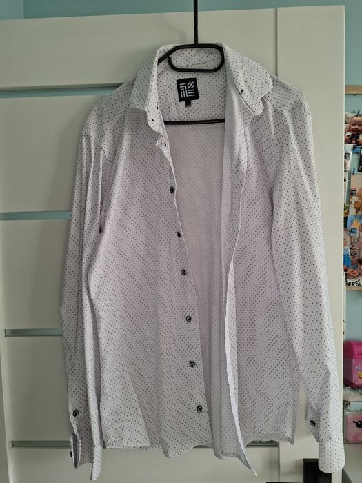 Koszula męska biala M