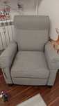 Fotel ikea muren