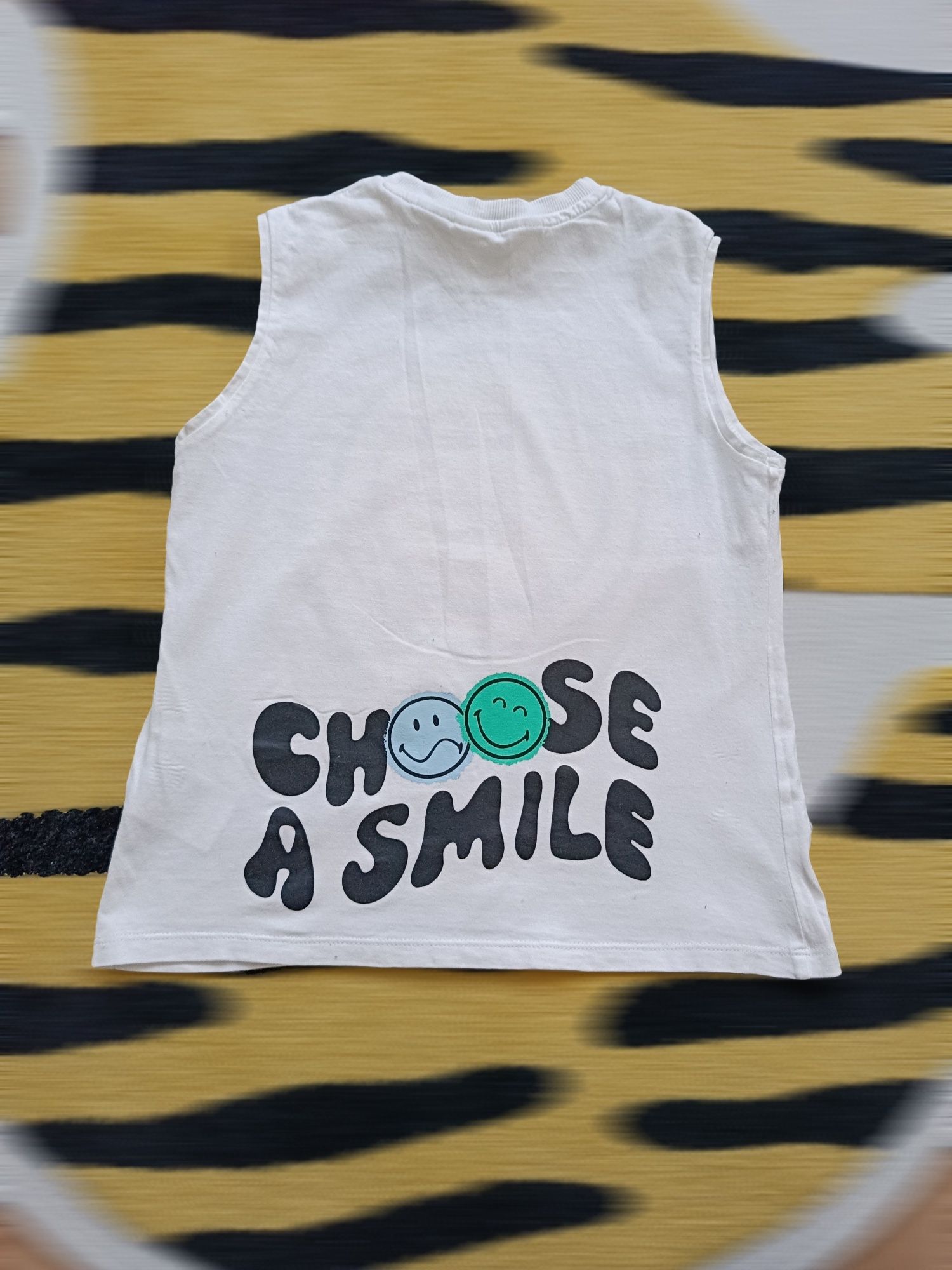 Koszulka H&M Smile 110/116