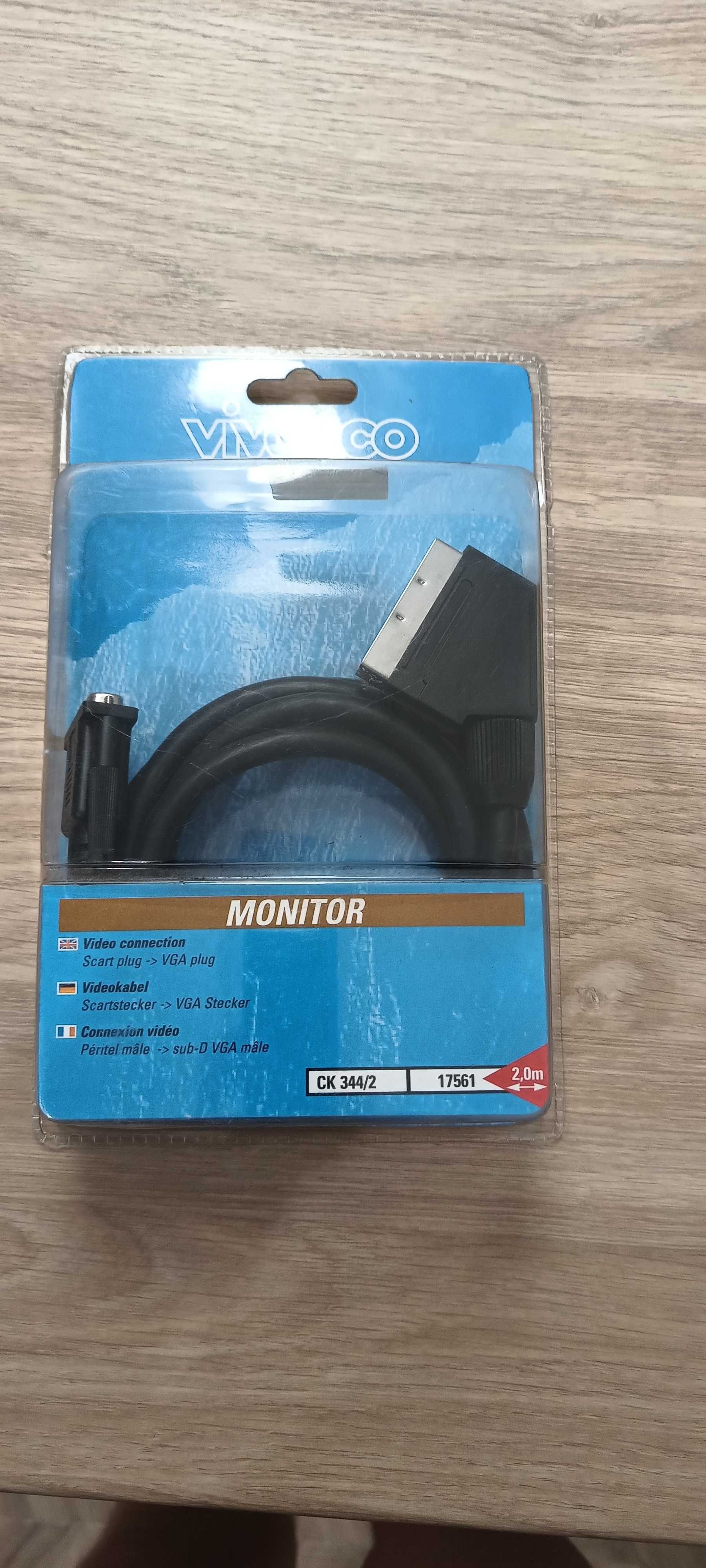Kabel EURO(M)VGA (M) 2m