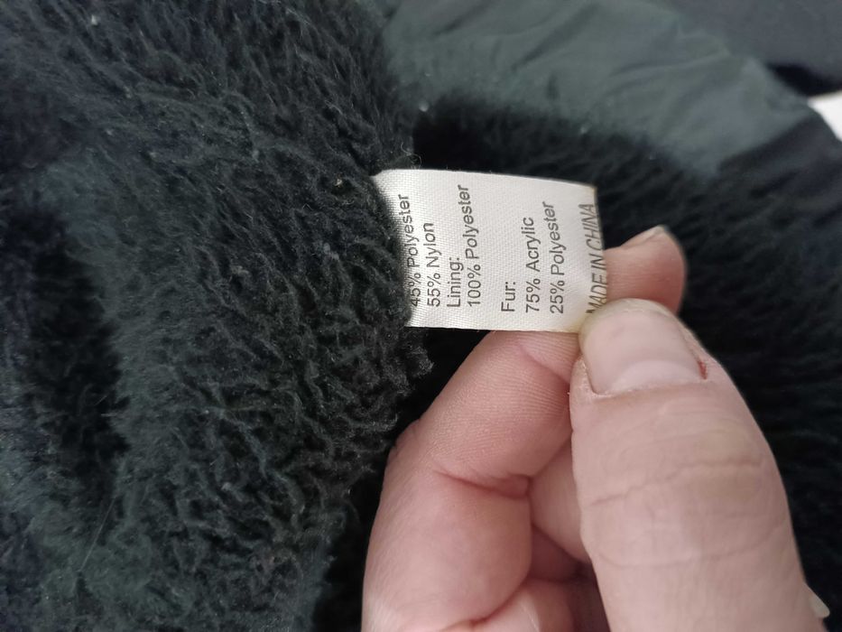 Kurtka damska czarna 5XL