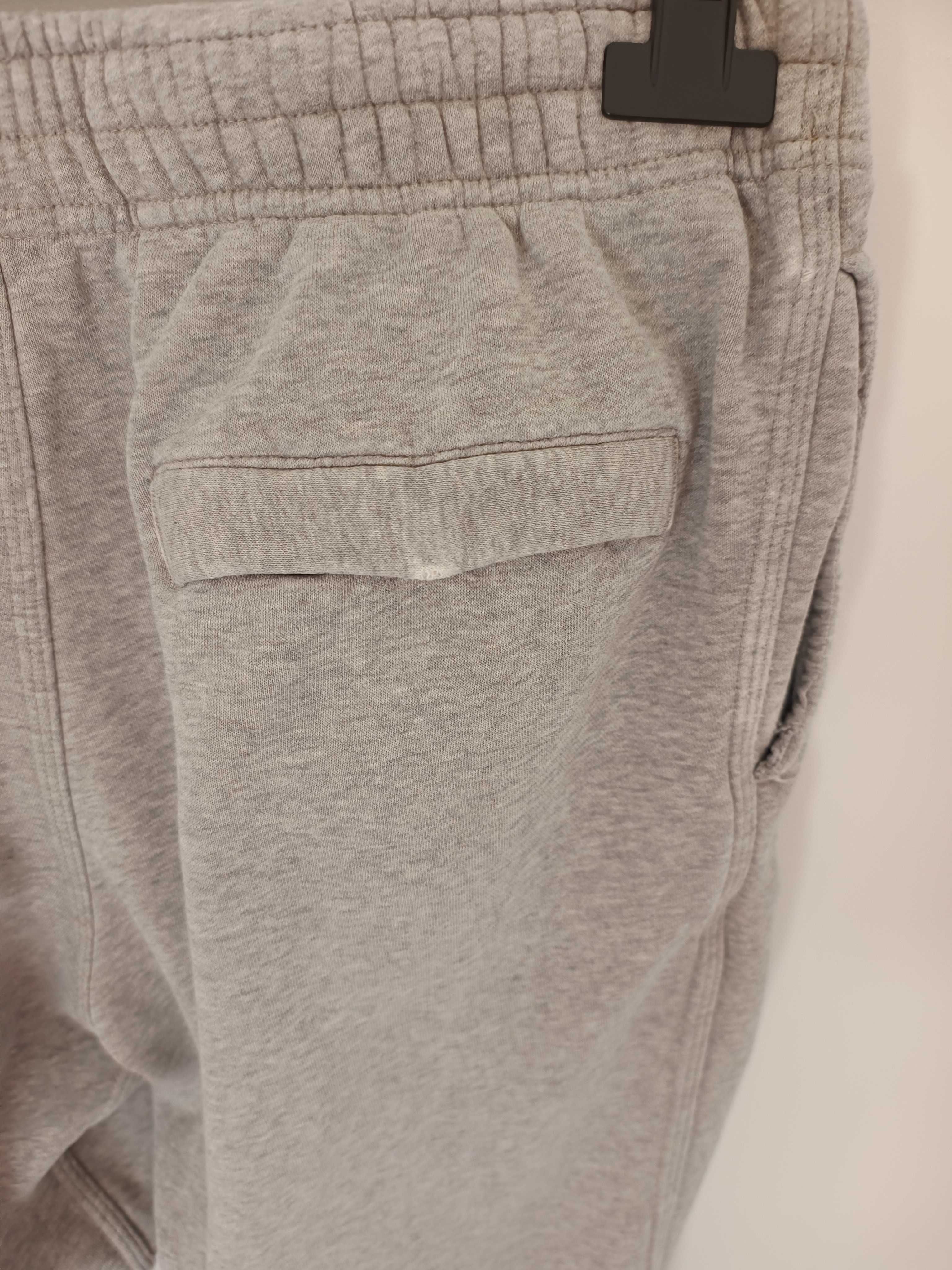 męskie dresy spodnie dresowe sportowe szare NIKE 38M dresy szare