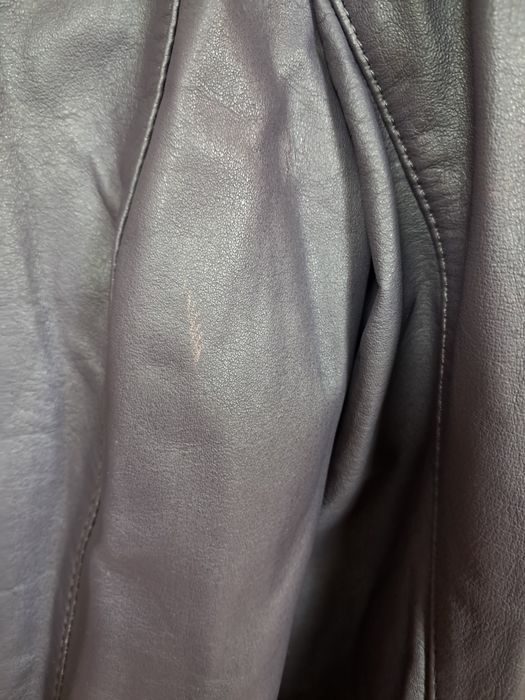 Kurtka Marynarka Skórzana Żakiet Betty Barclay Jesienna Oversize