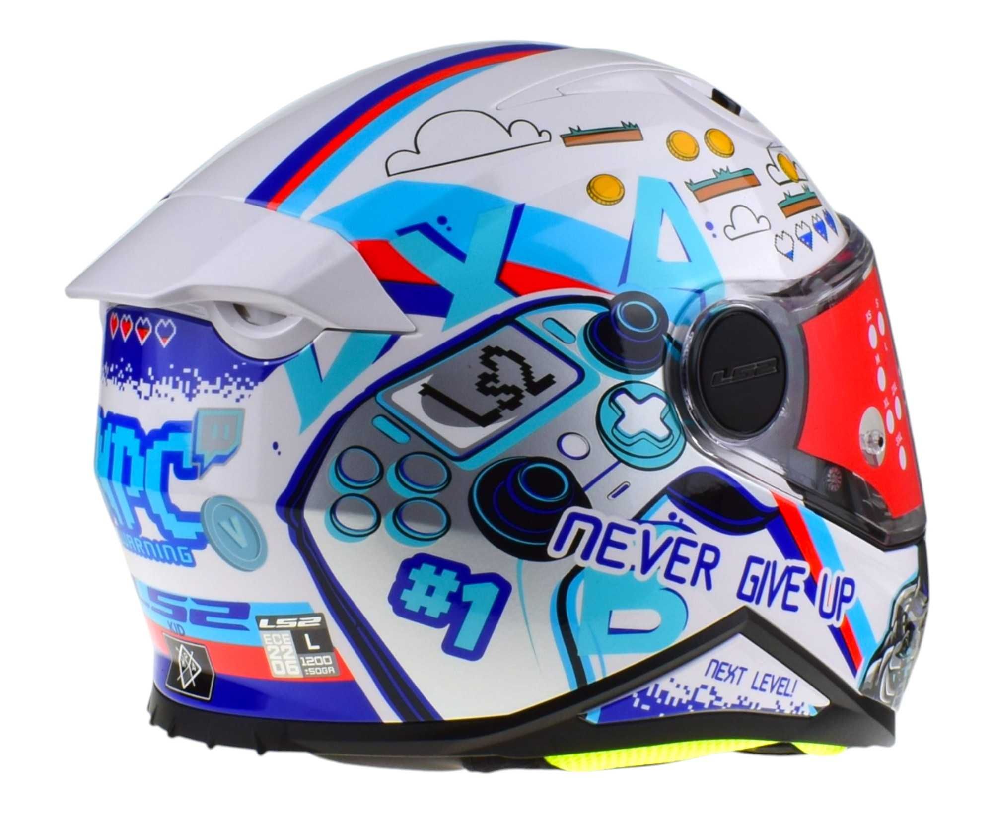 Kask dziecięcy LS2 FF812 KID NEXT LEVEL