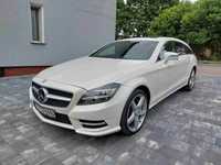 Mercedes-Benz CLS Bezwypadkowy, oryginalny lakier, AMG, Shooting Brake, menu i nawi PL