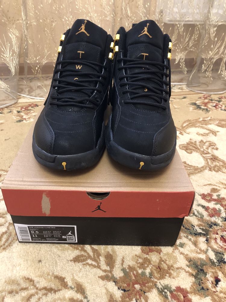 Кросівки Jordan 12 Black Taxi